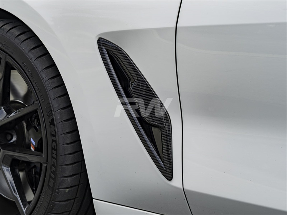 Brand: BMW 8 Series G14 G15 G16 Carbon Fiber Fender Trims