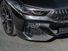 RW Carbon BMW 8 Series G14 G15 G16 Carbon Fiber Front Spl...