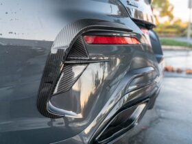 Brand: BMW 8 Series G14 G15 G16 Carbon Fiber Rear Bumper Trims