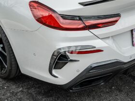 Brand: BMW 8 Series G14 G15 G16 Carbon Fiber Rear Bumper Trims