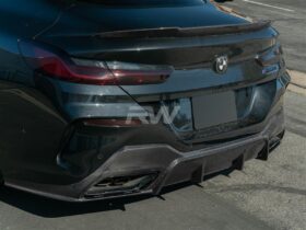 Brand: BMW 8 Series G16 8 Series 3D Style Carbon Fiber Diffuser