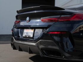 Brand: BMW 8 Series G16 8 Series 3D Style Carbon Fiber Diffuser