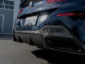 Brand: BMW 8 Series G16 8 Series 3D Style Carbon Fiber Diffuser
