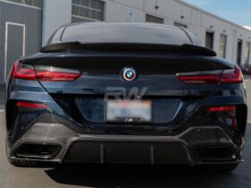 Brand: BMW 8 Series G16 8 Series 3D Style Carbon Fiber Diffuser