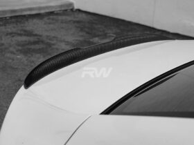 Brand: BMW 8 Series G16 F93 Gran Coupe Carbon Fiber Trunk Spoiler
