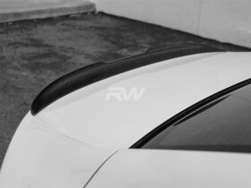 Brand: BMW 8 Series G16 F93 Gran Coupe Carbon Fiber Trunk Spoiler