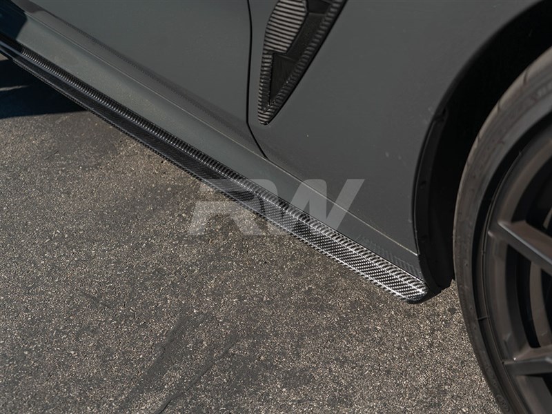 Brand: BMW 8 Series G16/F93 M8 Gran Coupe CF Side Skirt Extensions