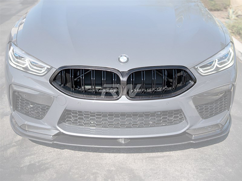Brand: BMW 8 Series M8 / 8 Series Dual Slat Carbon Fiber Grille