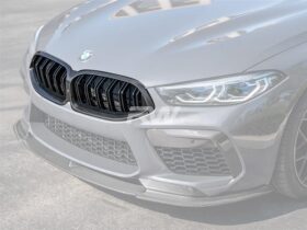 Brand: BMW 8 Series M8 / 8 Series Dual Slat Carbon Fiber Grille