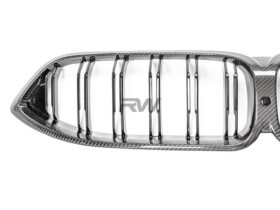 Brand: BMW 8 Series M8 / 8 Series Dual Slat Carbon Fiber Grille