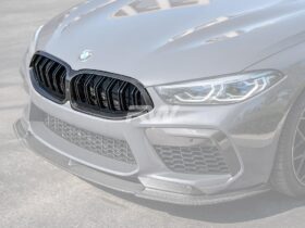 Brand: BMW 8 Series M8 / 8 Series Dual Slat Carbon Fiber Grille