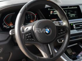 Brand: BMW Carbon Fiber Alcantara Steering Wheel Trim LCI