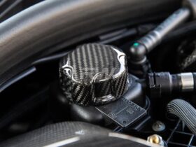 Brand: BMW Carbon Fiber Charge Cooler Tank Cap Cover