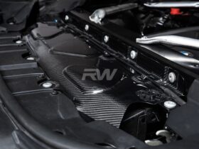 Brand: BMW Carbon Fiber Engine Bay Cooling Shroud