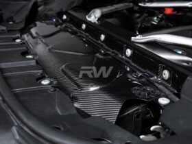 Brand: BMW Carbon Fiber Engine Bay Cooling Shroud