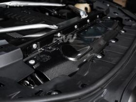 Brand: BMW Carbon Fiber Engine Bay Cooling Shroud