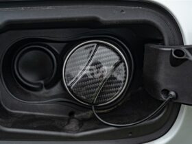 Brand: BMW Carbon Fiber Fuel Cap Cover