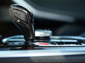 Brand: BMW Carbon Fiber Gear Selector Side Trims