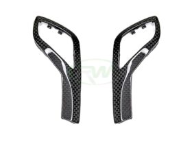 Brand: BMW Carbon Fiber Gear Selector Side Trims