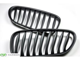 RW Carbon BMW E85 E86 Z4 Matte Black Grilles