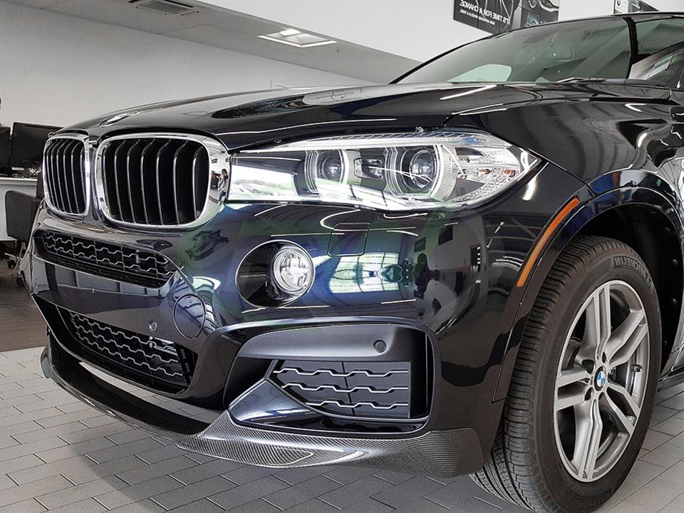 RW Carbon BMW F16 X6 M Sport Carbon Fiber Front Lip