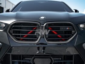 Brand: BMW F95 F96 G06 LCI Carbon Fiber Grille Surrounds