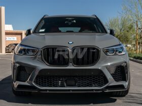 Brand: BMW F95 X5M Carbon Fiber Front Air Duct Trims