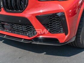 Brand: BMW F95 X5M Carbon Fiber Front Lip Spoiler