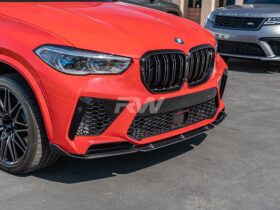 Brand: BMW F95 X5M Carbon Fiber Front Lip Spoiler