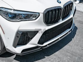 Brand: BMW F95 X5M Carbon Fiber Front Lip Spoiler
