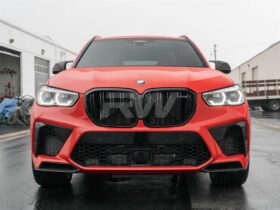 Brand: BMW F95 X5M Carbon Fiber Front Splitters