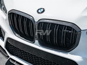 Brand: BMW F95 X5M Carbon Fiber Grille Surround