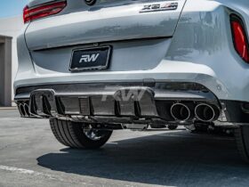 Brand: BMW F95 X5M/F96 X6M Man Style CF Diffuser