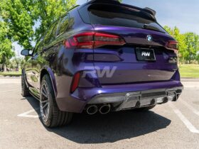 Brand: BMW F95 X5M/F96 X6M RWS Carbon Fiber Diffuser