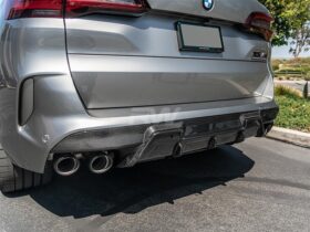 Brand: BMW F95 X5M/F96 X6M RWS Carbon Fiber Diffuser