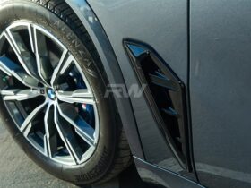 Brand: BMW F95 X5M/G05 X5 Gloss Black Fender Trims