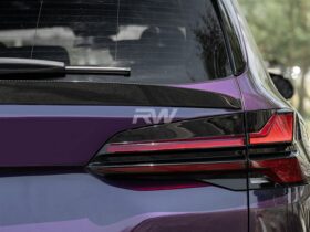 Brand: BMW F95 X5M G05 X5 RWS Carbon Fiber Mid Spoiler