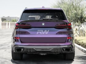 Brand: BMW F95 X5M G05 X5 RWS Carbon Fiber Mid Spoiler