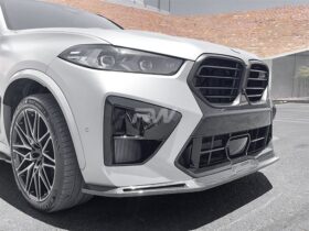 Brand: BMW F95 X5M LCI RWS Carbon Fiber Front Lip