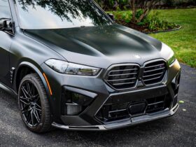 Brand: BMW F95 X5M LCI RWS Carbon Fiber Front Lip