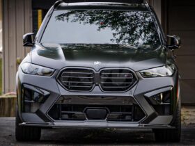 Brand: BMW F95 X5M LCI RWS Carbon Fiber Front Lip