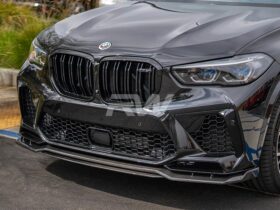 RW Carbon BMW F95 X5M Man Style Carbon Fiber Front Lip
