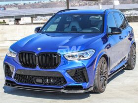 Brand: BMW F95 X5M Man Style Carbon Fiber Front Lip