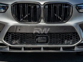 RW Carbon BMW F95 X5M Pre LCI CF Front Bumper Trim