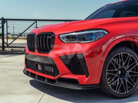 Brand: BMW F95 X5M RWS Carbon Fiber Front Lip Spoiler