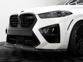 Brand: BMW F96 X6M LCI RWS Carbon Fiber Front Lip