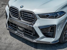 RW Carbon BMW F96 X6M LCI RWS Carbon Fiber Front Lip