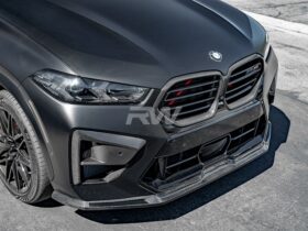 Brand: BMW F96 X6M LCI RWS Carbon Fiber Front Lip