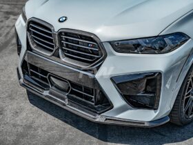Brand: BMW F96 X6M LCI RWS Carbon Fiber Front Lip