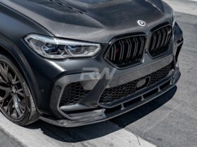 RW Carbon BMW F96 X6M RWS Carbon Fiber Front Lip